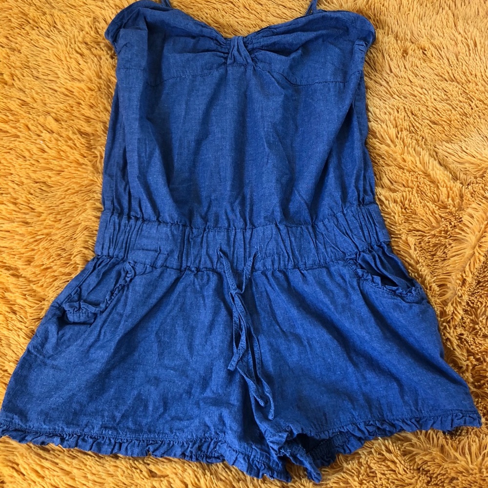Tank Denim Romper